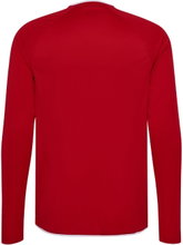 hummel Sport Long Sleeve Shirt hmlCORE 2.0 Jersey (comfortable wearing experience) red/white men's