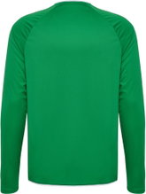 hummel Sport Long Sleeve Shirt hmlCORE 2.0 Jersey (comfortable wearing experience) green/white men's