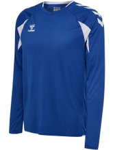 hummel Sport Long Sleeve Shirt hmlCORE 2.0 Jersey (comfortable wearing experience) blue/white men's