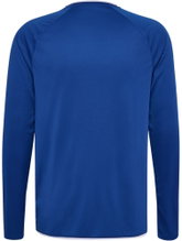 hummel Sport Long Sleeve Shirt hmlCORE 2.0 Jersey (comfortable wearing experience) blue/white men's