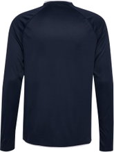 hummel Sport Long Sleeve Shirt hmlCORE 2.0 Jersey (comfortable wearing experience) navy blue/white men's