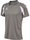hummel Sport-Polo hmlCORE 2.0 (100% rec. Polyester) grau/weiss Herren