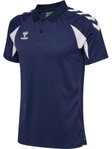 hummel Sport-Polo hmlCORE 2.0 (100% rec. Polyester) marineblau/weiss Herren
