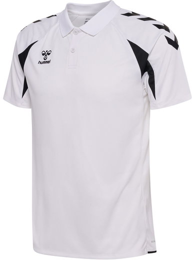 hummel Sport Polo hmlCORE 2.0 (100% recycled Polyester) white/black Men's