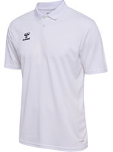 hummel Sport Polo hmlESSENTIAL (100% recycled Polyester) Short Sleeve white Men