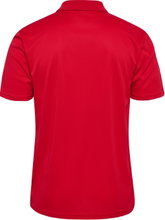 hummel Sport Polo hmlESSENTIAL (100% recycled Polyester) Short Sleeve red Men
