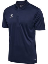 hummel Sport Polo hmlESSENTIAL (100% recycled Polyester) Short Sleeve Navy Blue Men