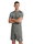 hummel Sport-Shirt hmlCORE 2.0 (rec. Polyester, optimale Bewegungsfreiheit) kurzarm grau/weiss Herren