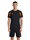 hummel Sport-Shirt hmlCORE 2.0 (rec. Polyester, optimale Bewegungsfreiheit) kurzarm schwarz/orange Herren
