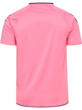 Hummel Sport Shirt hmlCORE 2.0 (recycled polyester, optimal freedom of movement) short sleeve pink/purple men's