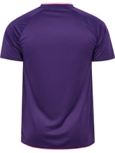 Hummel Sport Shirt hmlCORE 2.0 (recycled polyester, optimal freedom of movement) short sleeve purple/pink men's