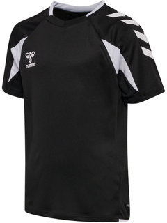 hummel Sport-Shirt hmlCORE 2.0 (rec. Polyester, optimale Bewegungsfreiheit) kurzarm schwarz/weiss Jungen