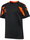hummel Sport-Shirt hmlCORE 2.0 (rec. Polyester, optimale Bewegungsfreiheit) kurzarm schwarz/orange Jungen