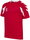 hummel Sport-Shirt hmlCORE 2.0 (rec. Polyester, optimale Bewegungsfreiheit) kurzarm rot/weiss Jungen