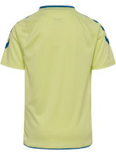 hummel Sport Shirt hmlCORE 2.0 (recycled polyester, optimal freedom of movement) short-sleeved lime green/blue boys