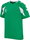 hummel Sport-Shirt hmlCORE 2.0 (rec. Polyester, optimale Bewegungsfreiheit) kurzarm grün/weiss Jungen