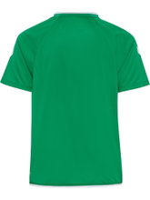 hummel Sport Shirt hmlCORE 2.0 (recycled polyester, optimal freedom of movement) short sleeve green/white boys
