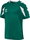 hummel Sport-Shirt hmlCORE 2.0 (rec. Polyester, optimale Bewegungsfreiheit) kurzarm dunkelgrün/weiss Jungen