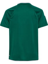 hummel Sport Shirt hmlCORE 2.0 (recycled polyester, optimal freedom of movement) short-sleeved dark green/white boys