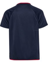 Hummel Sport Shirt hmlCORE 2.0 (recycled polyester, optimal freedom of movement) short sleeve navy/red boys