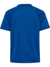 hummel Sport Shirt hmlCORE 2.0 (recycled polyester, optimal freedom of movement) short-sleeved blue/white boys