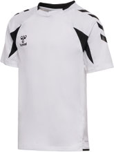 Hummel Sport Shirt hmlCORE 2.0 (recycled polyester, optimal freedom of movement) short sleeve white/black boys