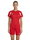 hummel Sport-Shirt hmlCORE 2.0 (rec. Polyester, optimale Bewegungsfreiheit) rot/weiss Damen