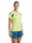 hummel Sport-Shirt hmlCORE 2.0 (rec. Polyester, optimale Bewegungsfreiheit) kurzarm hellgelb/blau Damen