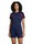 hummel Sport-Shirt hmlCORE 2.0 (rec. Polyester, optimale Bewegungsfreiheit) kurzarm marineblau/rot Damen