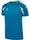 hummel Sport-Shirt hmlCORE 2.0 (rec. Polyester, optimale Bewegungsfreiheit) kurzarm blau/limegrün Herren