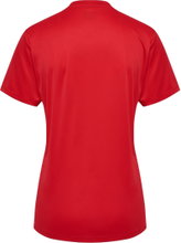 hummel Sports Shirt hmlESSENTIAL (100% recycled Polyester) Short Sleeve Red Ladies