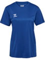 hummel Sport-Shirt hmlESSENTIAL (100% rec. Polyester) Kurzarm dunkelblau Damen