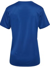 hummel Sports Shirt hmlESSENTIAL (100% recycled Polyester) Short Sleeve Dark Blue Ladies