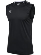 hummel Sport-Tank hmlCORE 2.0 Jersey (100% rec. Polyester) schwarz/weiss Herren