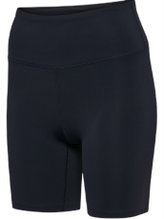 Hummel Sport Tights hmlCOURT Pocket Tights (tight-fitting, maximum wearing comfort) short black ladies