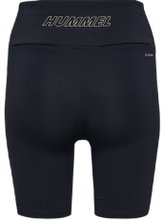 Hummel Sport Tights hmlCOURT Pocket Tights (tight-fitting, maximum wearing comfort) short black ladies