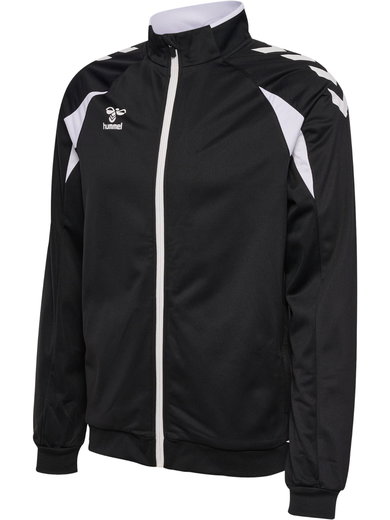 hummel Trainingsjacke hmlCORE 2.0 Track Zip (100% rec. Polyester) schwarz/weiss Herren