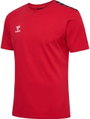 hummel Sport-Tshirt hmlAUTHENTIC CO (100% Baumwolle) Kurzarm rot Herren