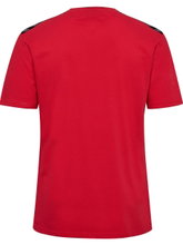 Hummel Sport T-shirt hmlAUTHENTIC CO (100% cotton) Short sleeve red Men's