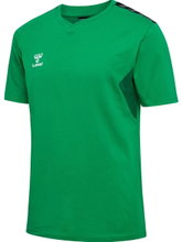 Hummel Sport T-shirt hmlAUTHENTIC CO (100% cotton) Short sleeve green men's