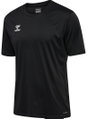hummel Sport-Tshirt hmlESSENTIAL (100% rec. Polyester) Kurzarm schwarz Kinder