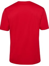 hummel Sports T-shirt hmlESSENTIAL (100% recycled Polyester) Short Sleeve Red Kids