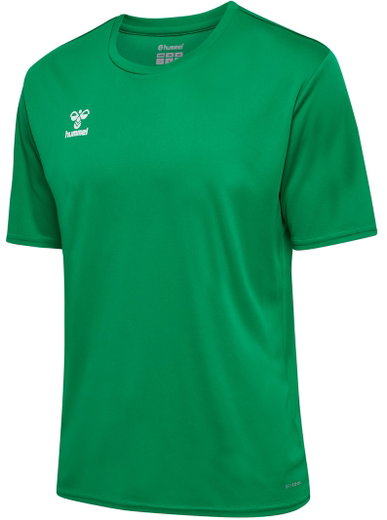 hummel Sport-Tshirt hmlESSENTIAL (100% rec. Polyester) Kurzarm grün Kinder