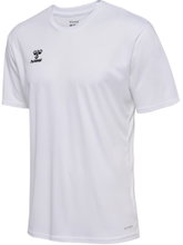 hummel Sport T-shirt hmlESSENTIAL (100% recycled Polyester) Short Sleeve White Kids