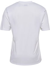 hummel Sport T-shirt hmlESSENTIAL (100% recycled Polyester) Short Sleeve White Kids