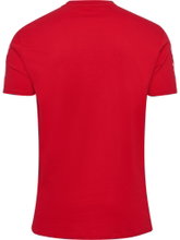 Hummel Sport T-shirt hmlGO 2.0 Chevron (cotton) red men's