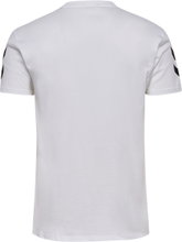 hummel Sport T-shirt hmlGO 2.0 Chevron (cotton) white men's