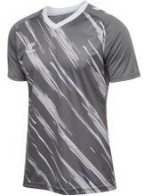 Hummel Sport T-shirt hmlMATCH Triumph Jersey (100% Polyester) steel grey/white Men's