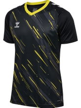Hummel Sport T-shirt hmlMATCH Triumph Jersey (100% Polyester) black/yellow men's