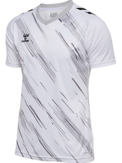hummel Sport-Tshirt hmlMATCH Triumph Jersey (100% Polyester) weiss/grau Herren
